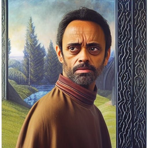 Saracen Assassin in 15th-Century Forest