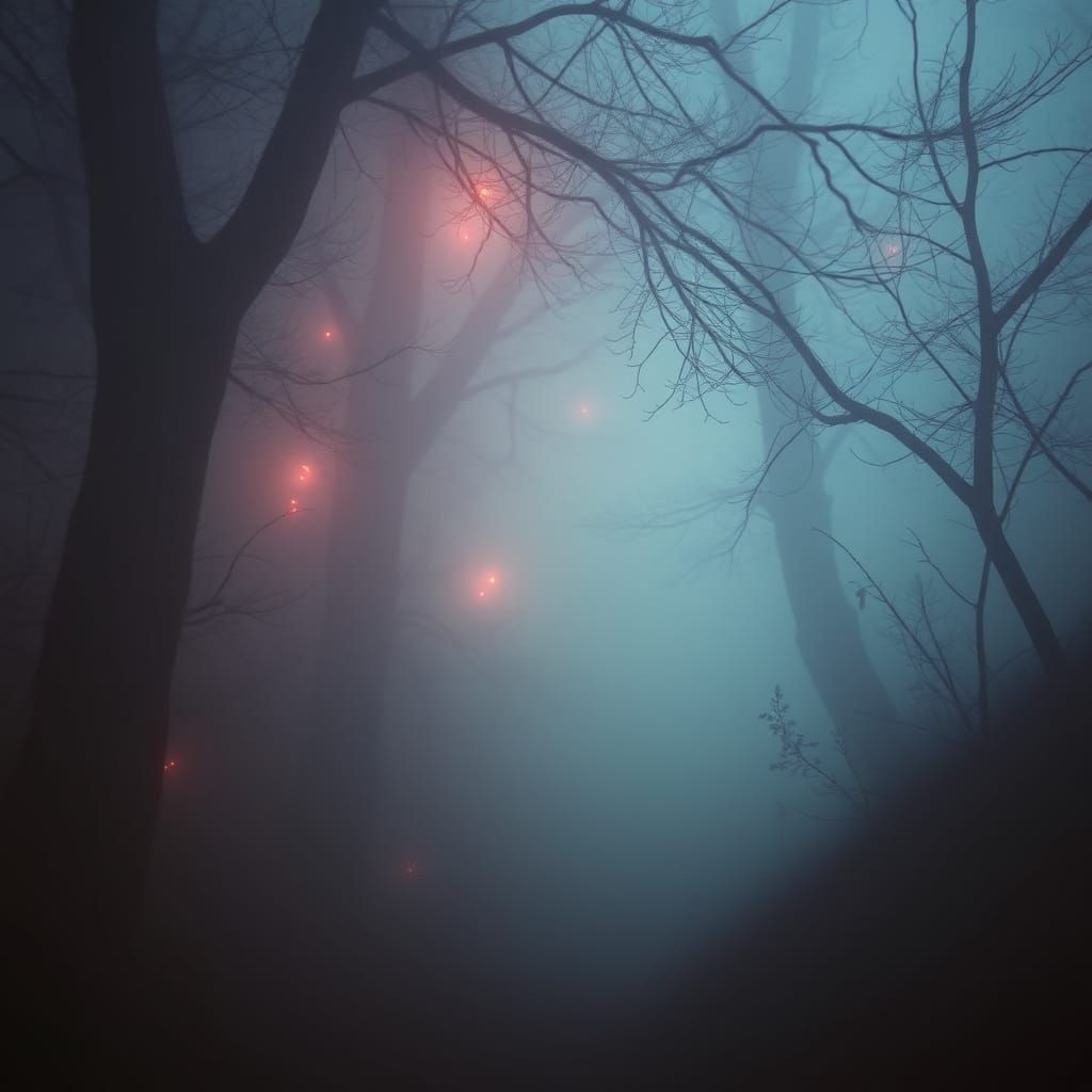 Dreamy Mystery: Soft Focus in Vibrant Colors