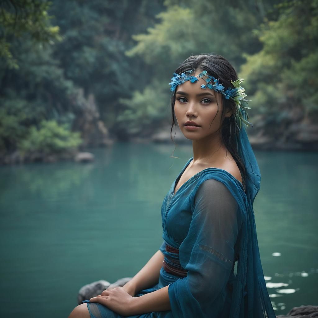 (Professional Photography Bokeh Portrait, (((dreamy))) (((gr...