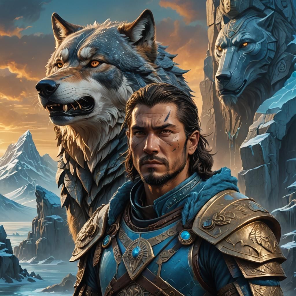 Northern Water Tribe Warrior at Kolaghan Monument