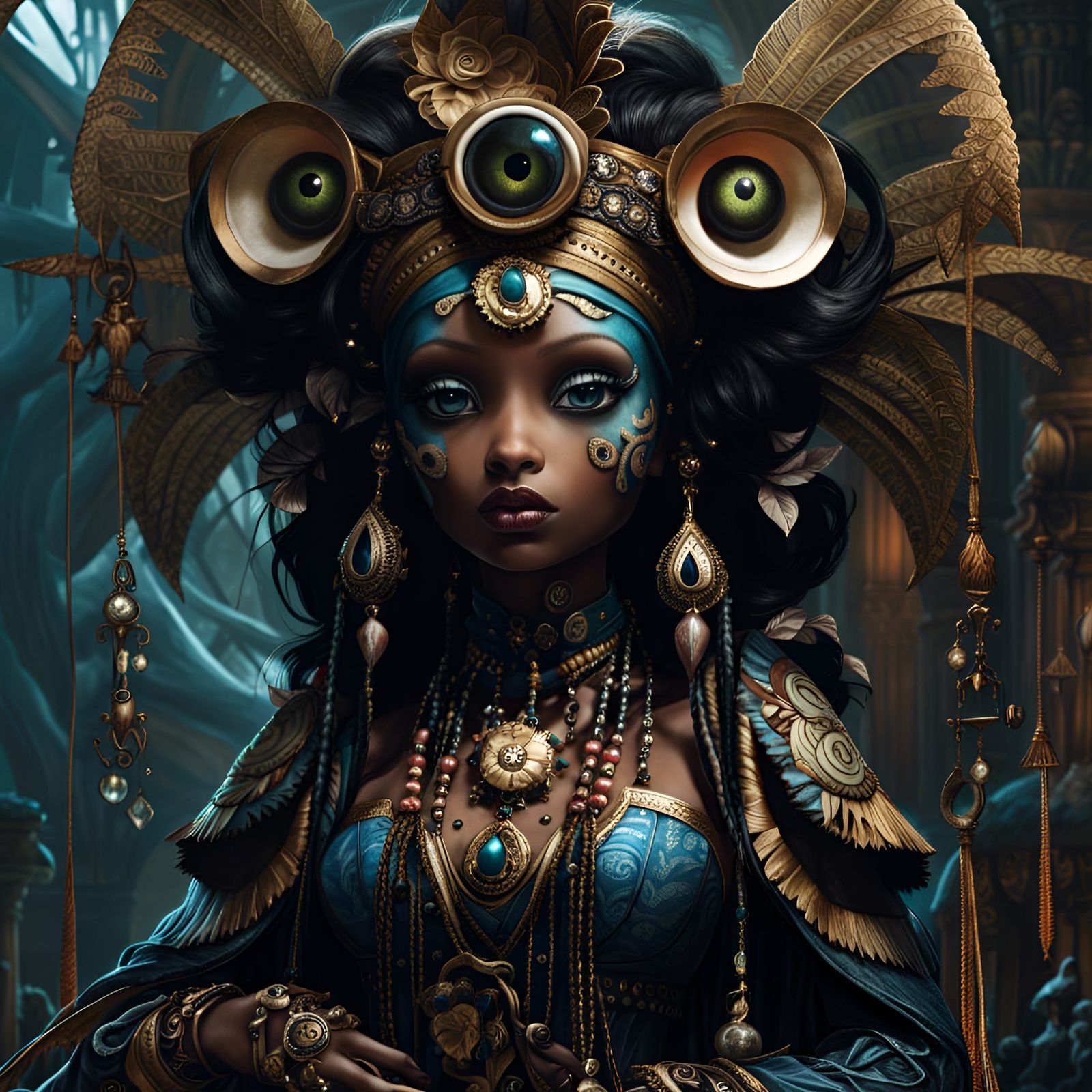 Voodoo Priestess