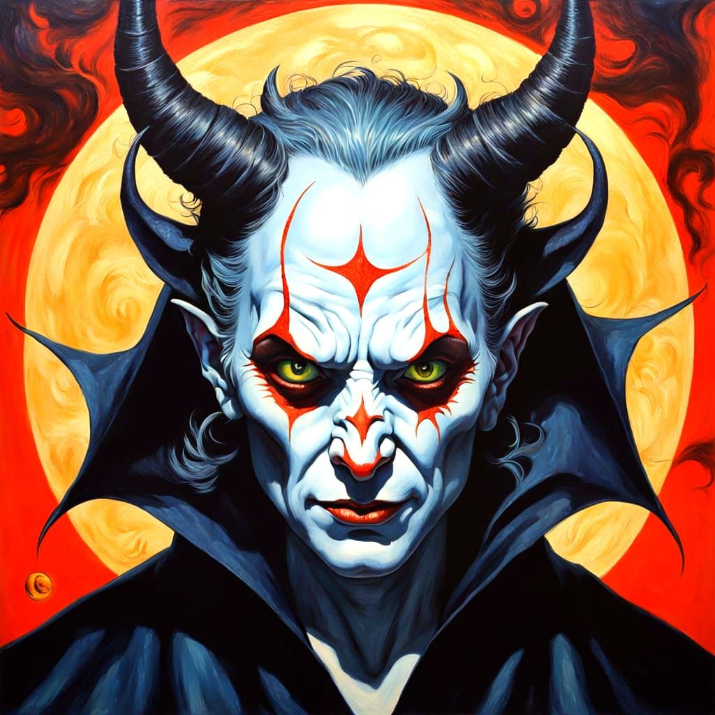 Devil clown