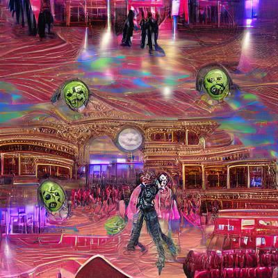 Zombie's Night Out in Blackpool Ballroom