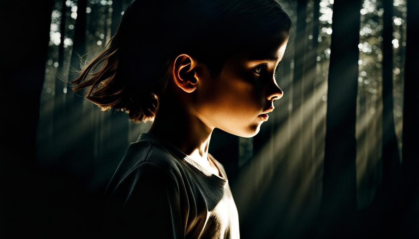 Dramatic Double Exposure Portrait in Fletcher Sibthorp Style