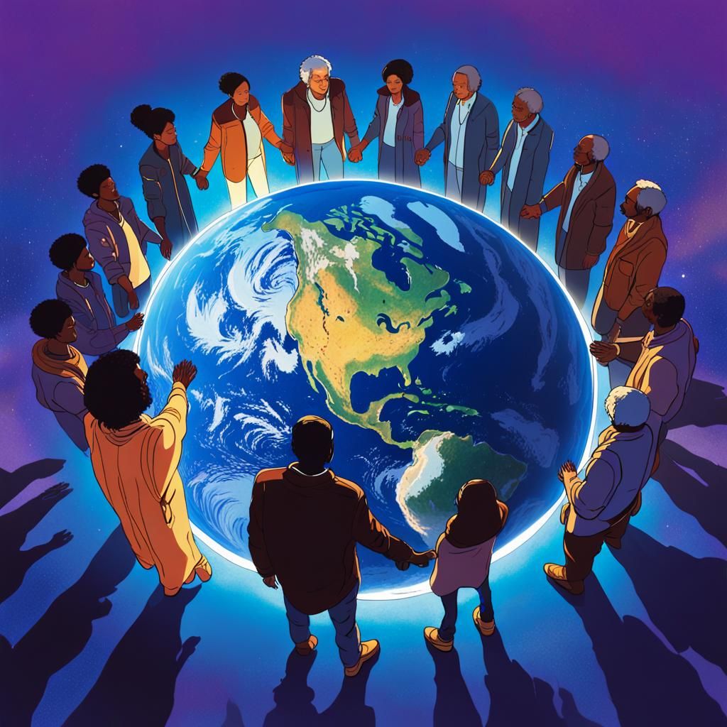 Global Unity: Cinematic Concept Art of Earth