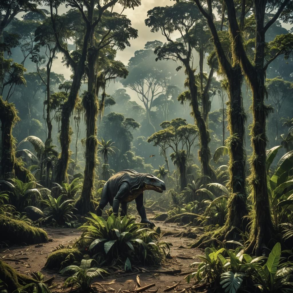 Amazon Forest Beauty: Cinematic HDR Film Still