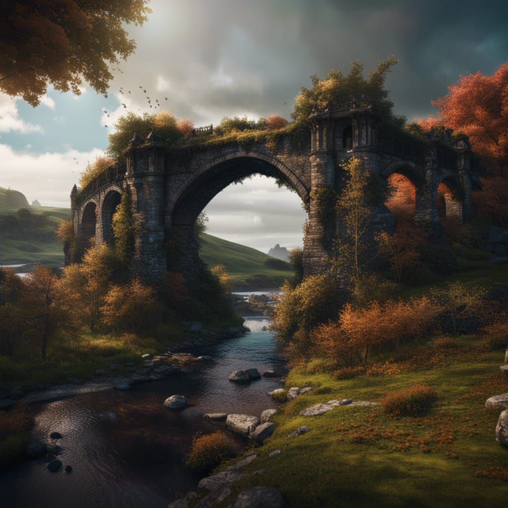 old bridge in Scottland