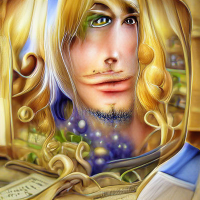 Golden Word Illustration on White Background