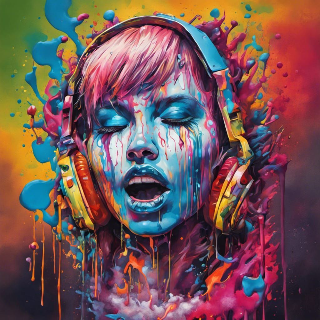 Electric Body: Graffiti Art in Polychromatic Hues