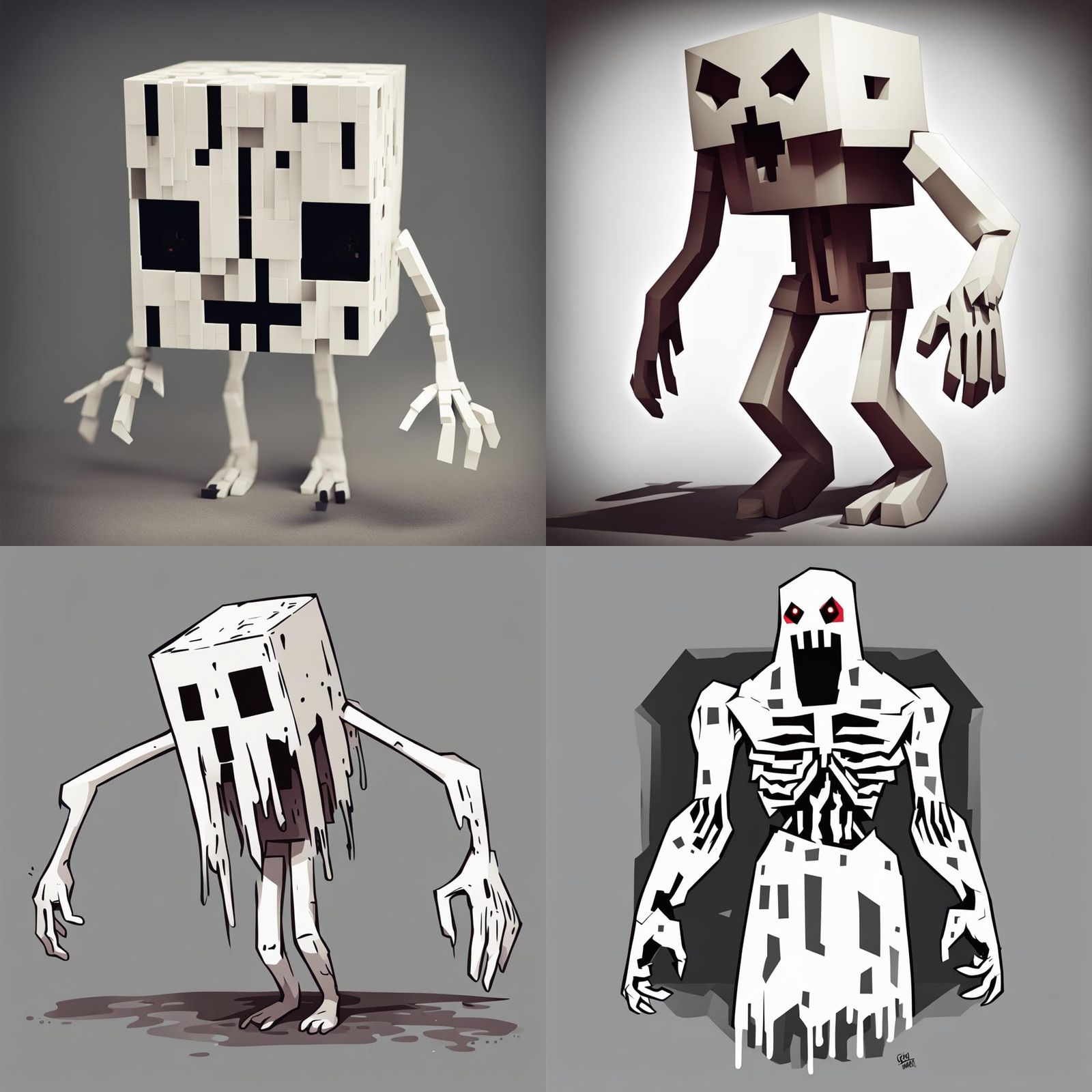 Ghast Image Generated from Simple Prompt