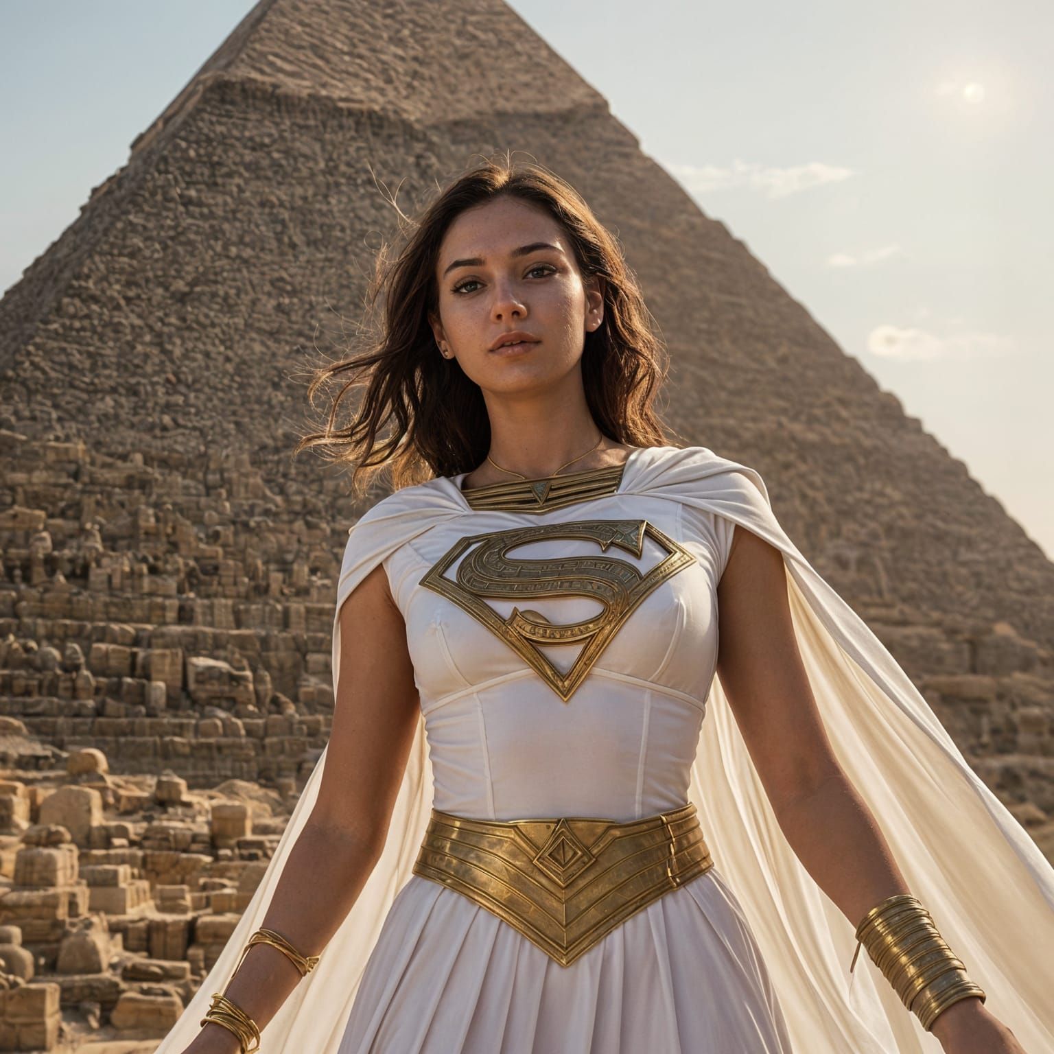 Cyberpunk Goddess of Egypt