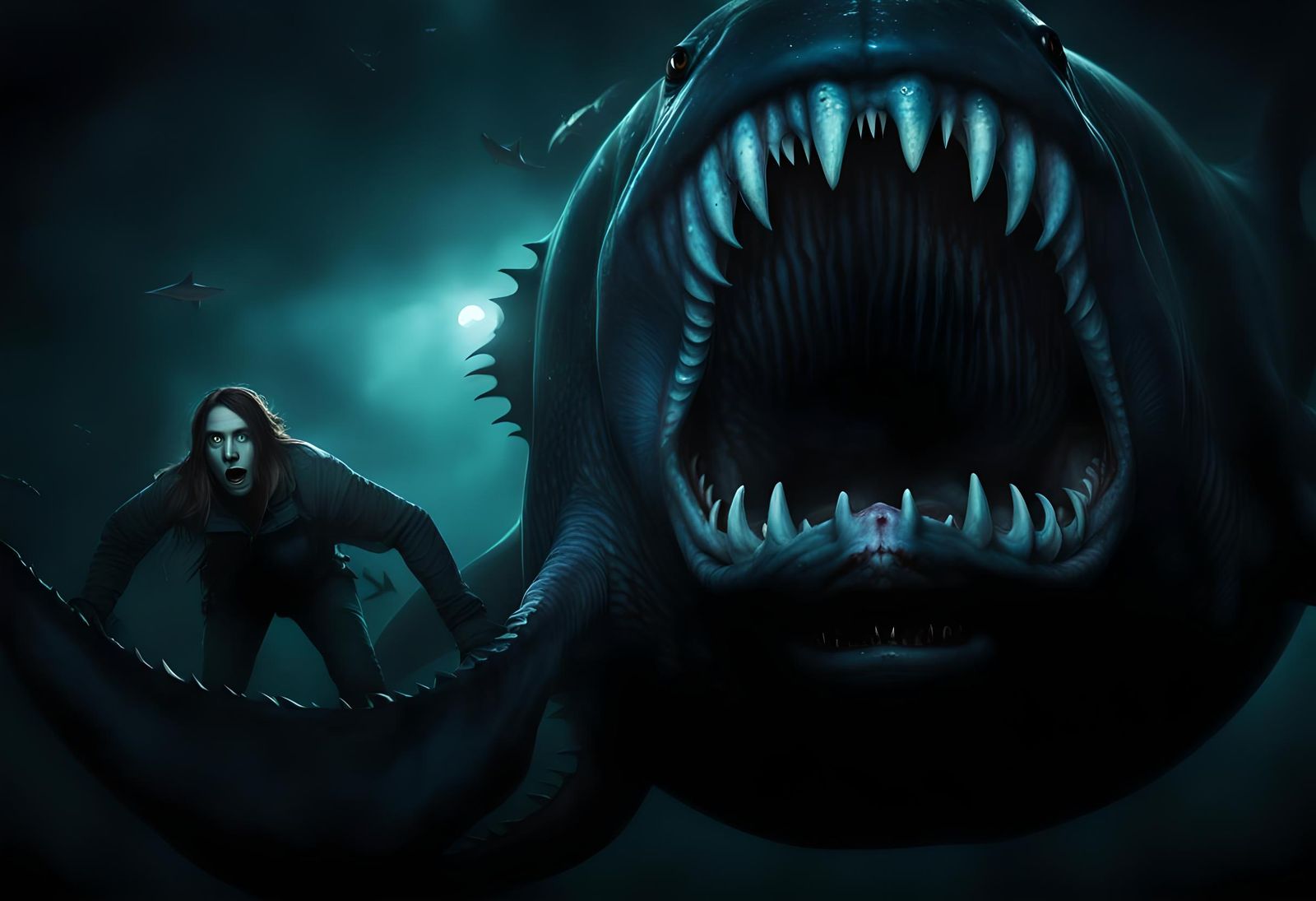 Terrifying Sea Monster Encounter in Pacific Depths