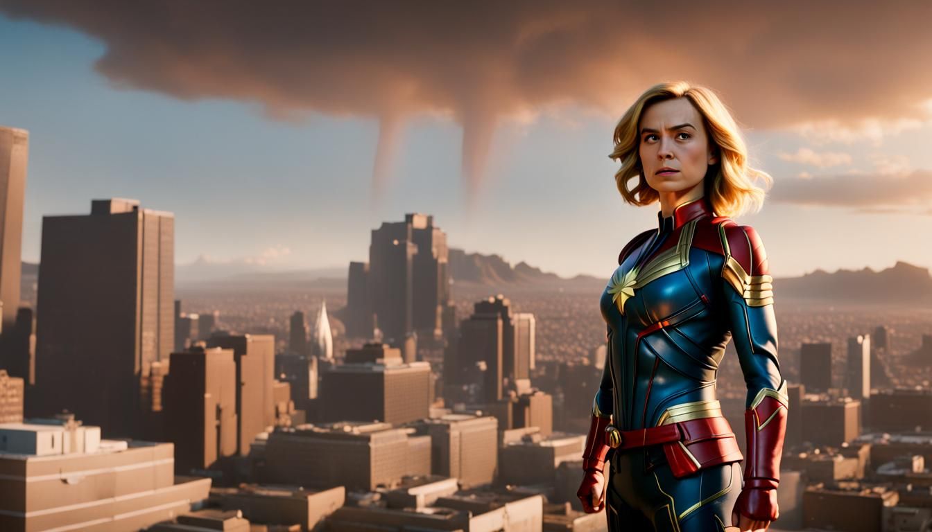 Captain Marvel and Shazam in Claymation Style