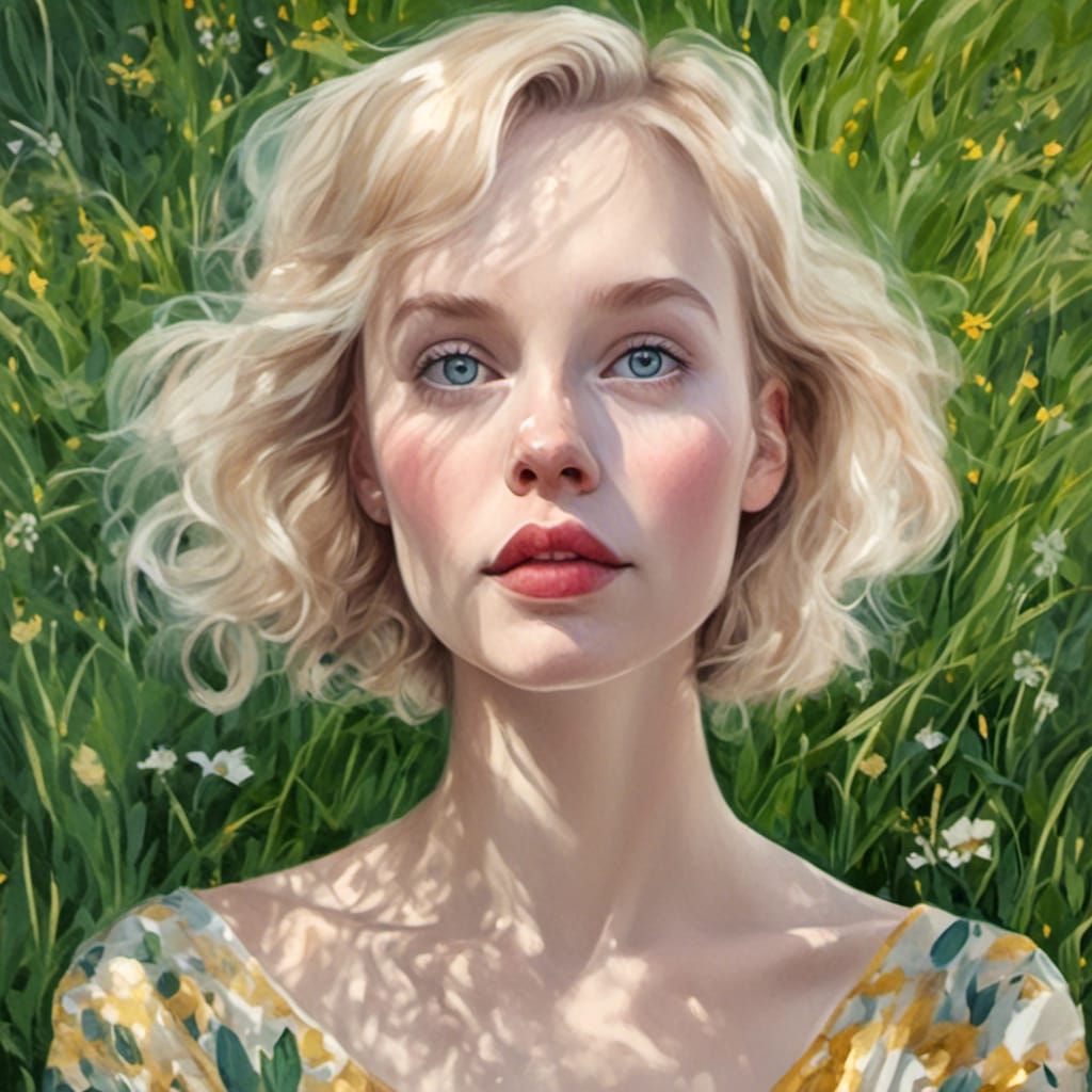 Gorgeous Trans Woman in Papercut Retrowave Style