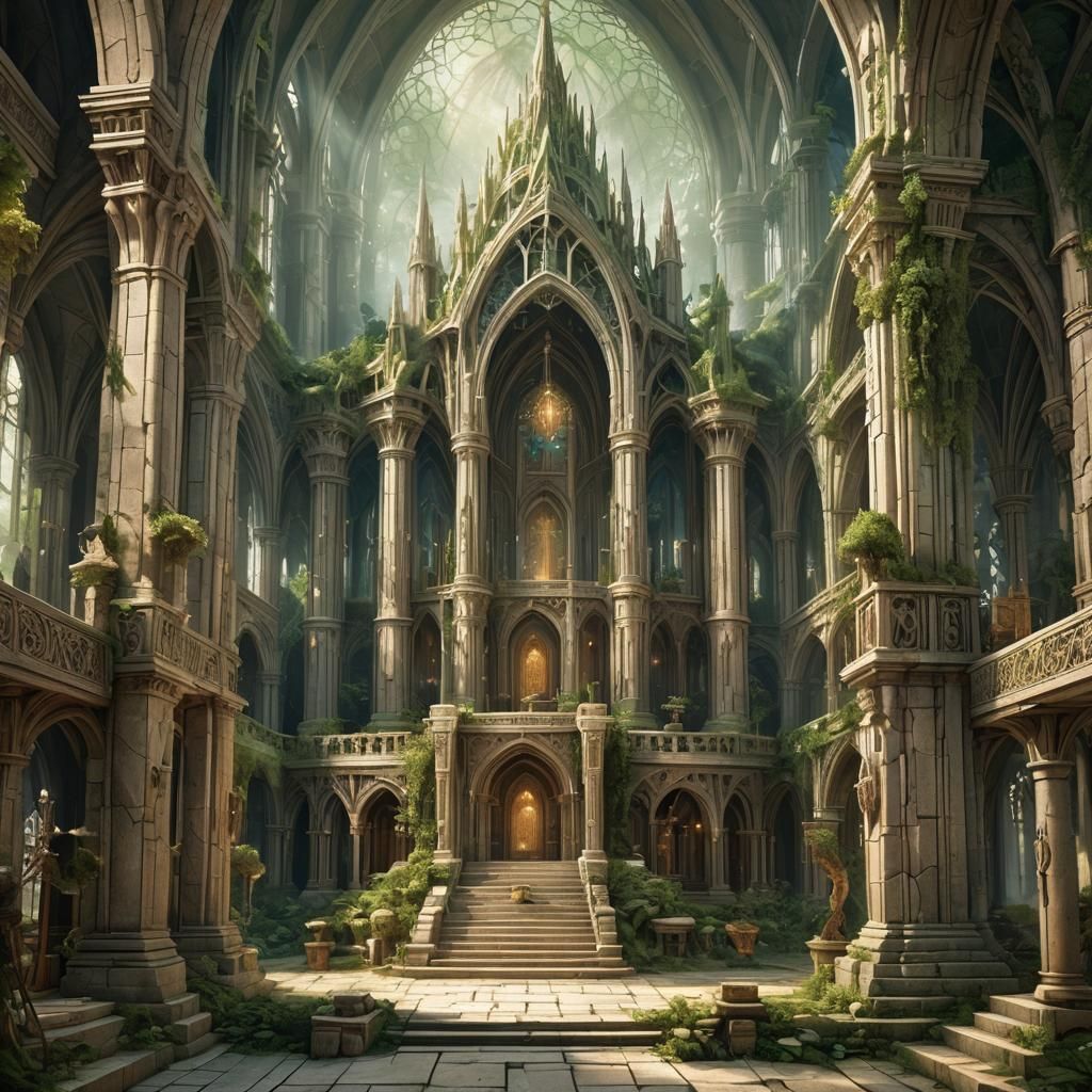 Elven Temple of Magic and Mysticism