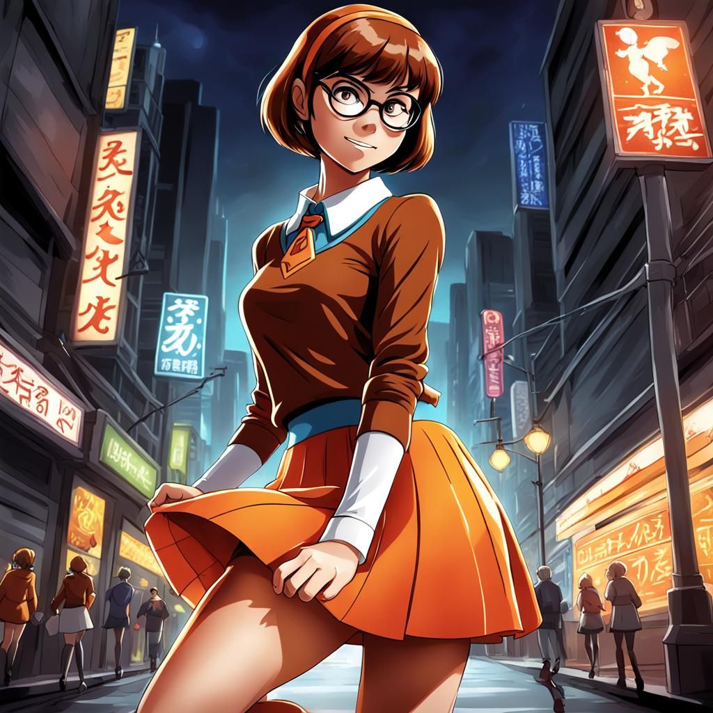 Velma in Anime Style Skirt