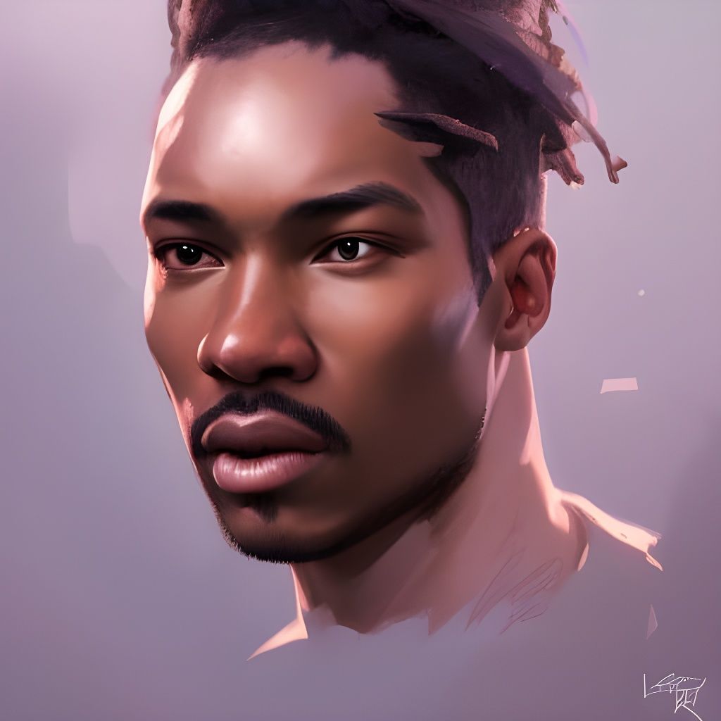 Detailed Portrait of Joshua Antjuan King in Unreal Engine