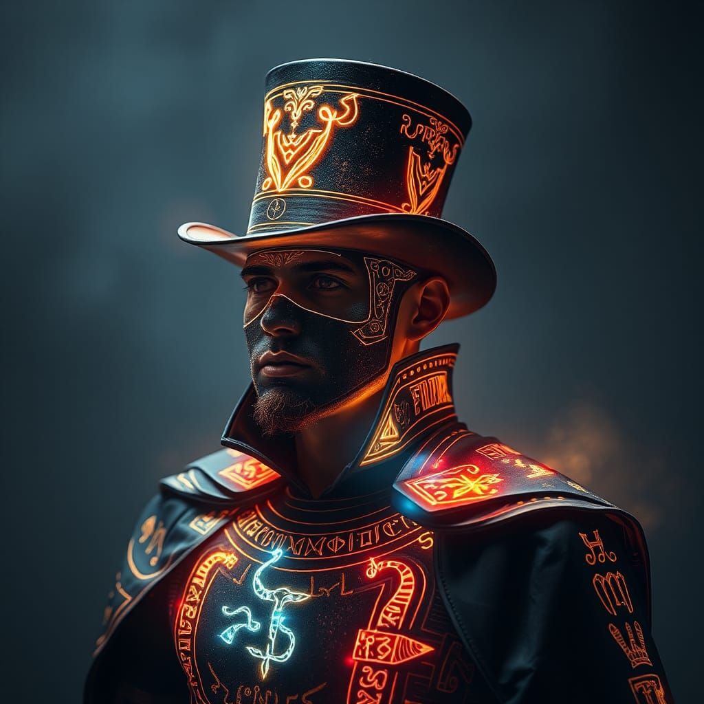 Man of Prismatic Light and Energy