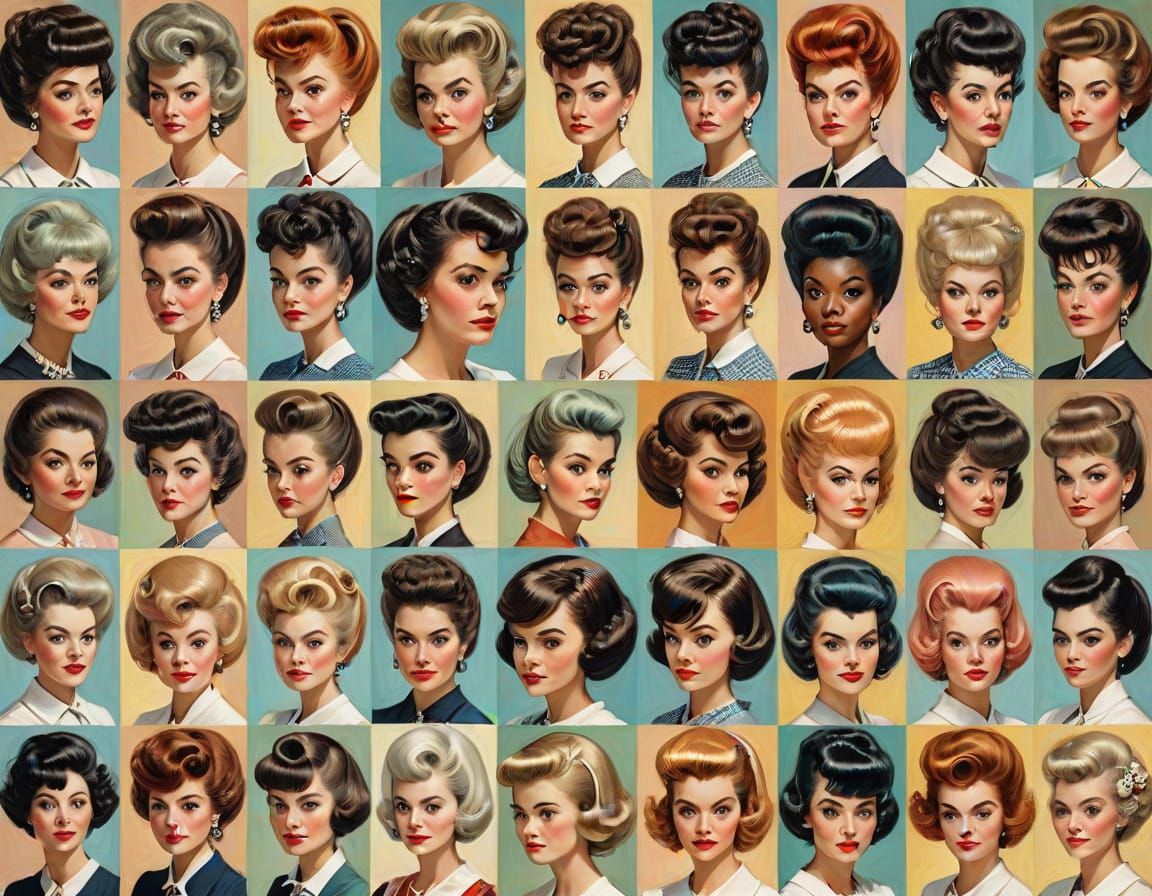 The New You In ‘62! Wig Plaza Has Them All!