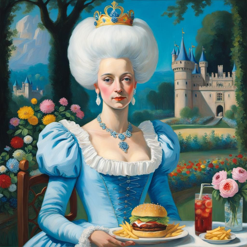 Marie Antoinette, Burger Queen
