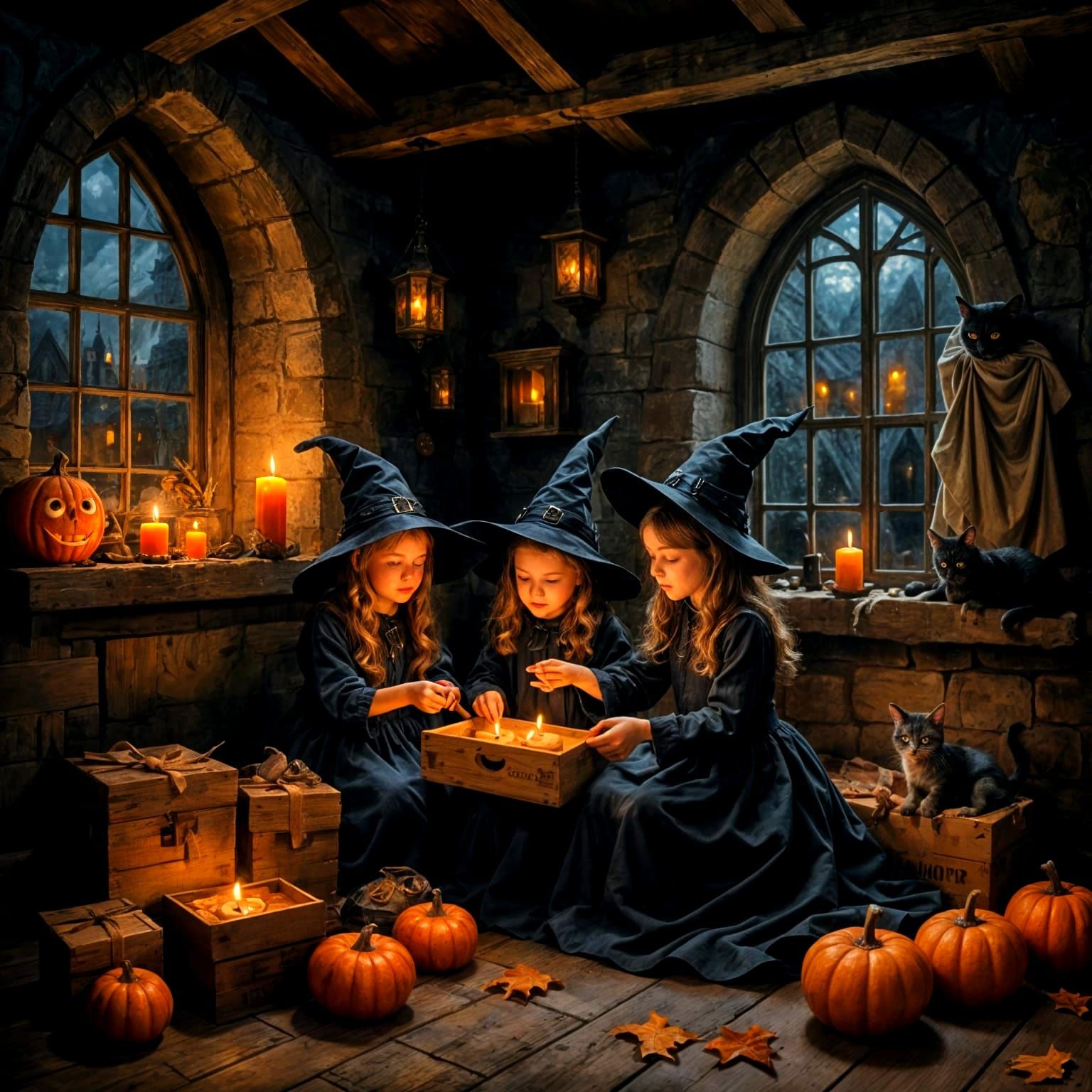 Little witch roommates