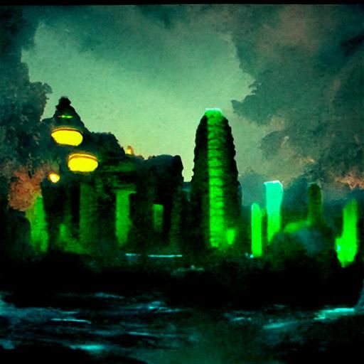 Mysterious Lost City Ruins