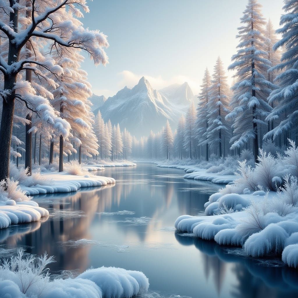 Winter Wonderland in Ethereal Magic