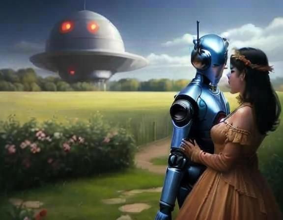 Robots in Eden: Digital Comic Book Art