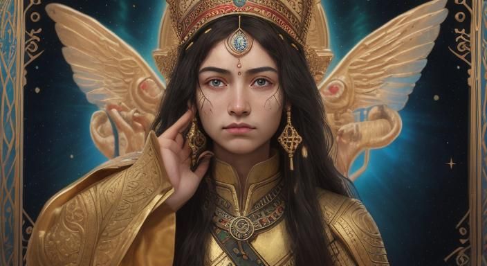 Orthodox Icon Merges Sci-Fi and Ancient Worlds