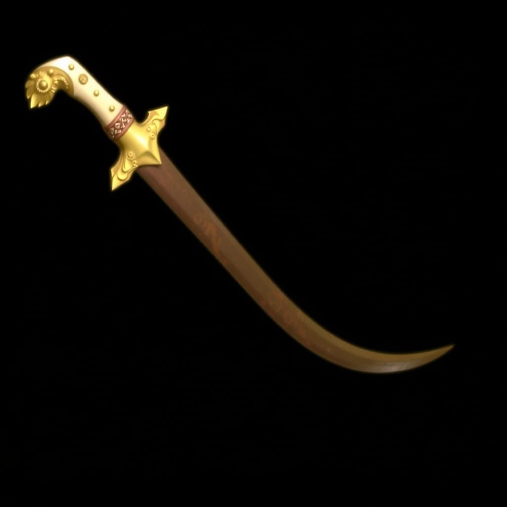 Image of a Sword Generated by AI
