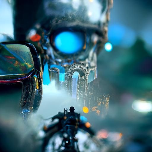 Detailed Terminator Matte Painting in Unreal Engine