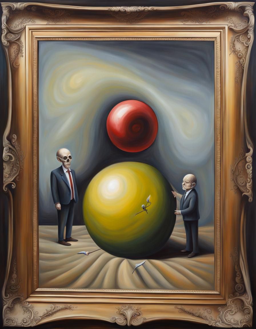 Surrealist Oil Painting: Intent and Corruption
