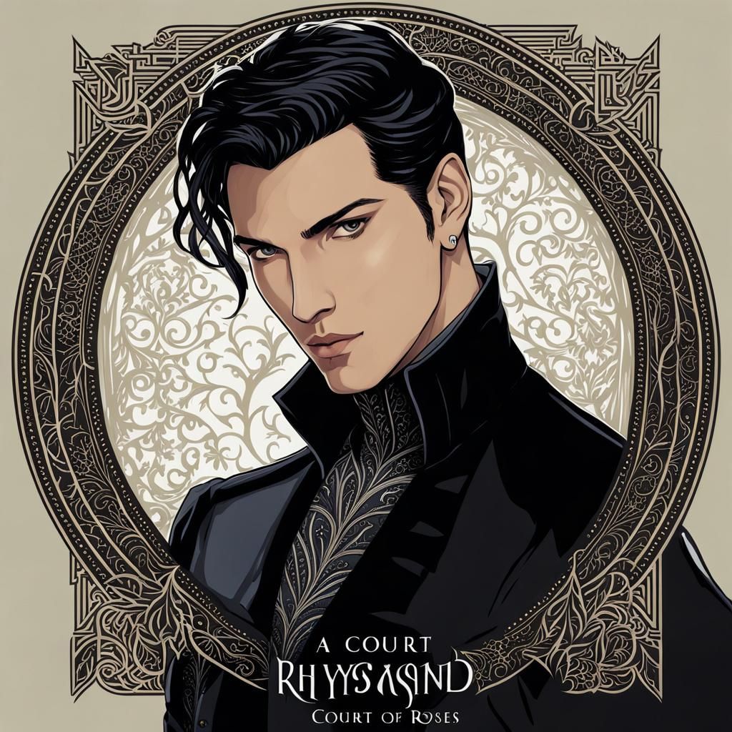 Rhysand Portrait from A Court Of Thorns And Roses
