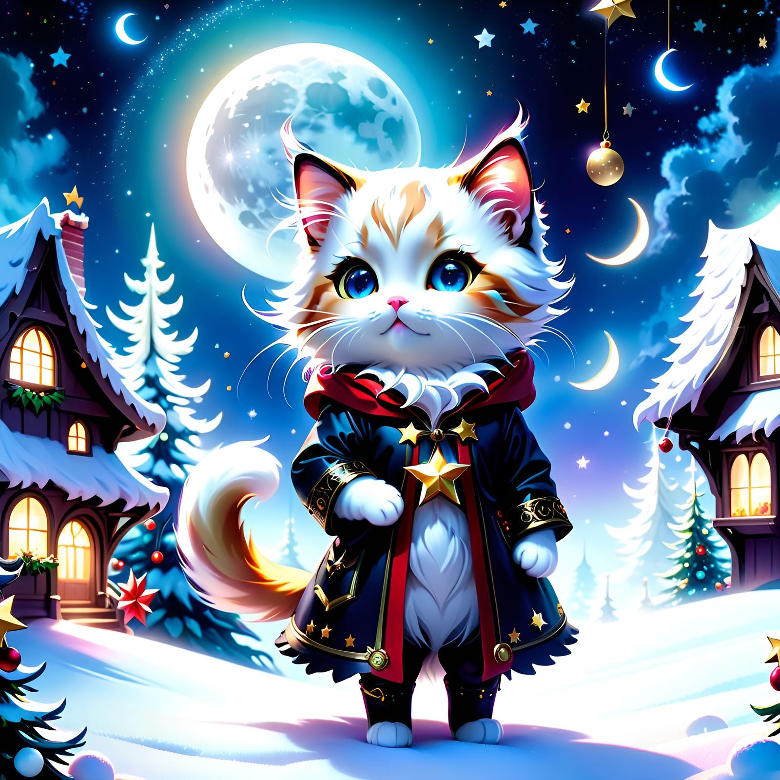 Mayor Kitty Watches Over the Town