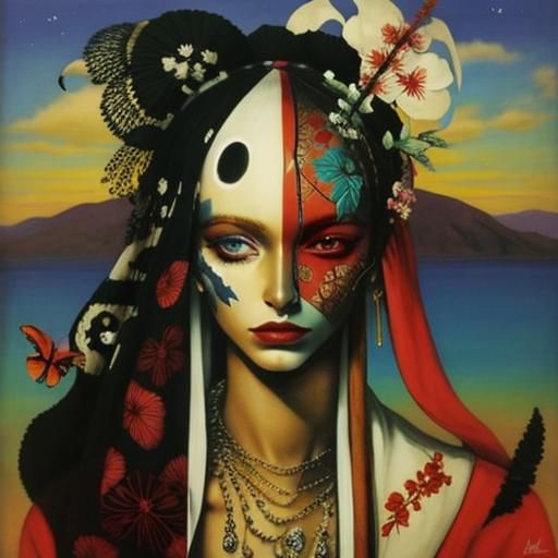 AI Realization of the Art Nouveau Aesthetic