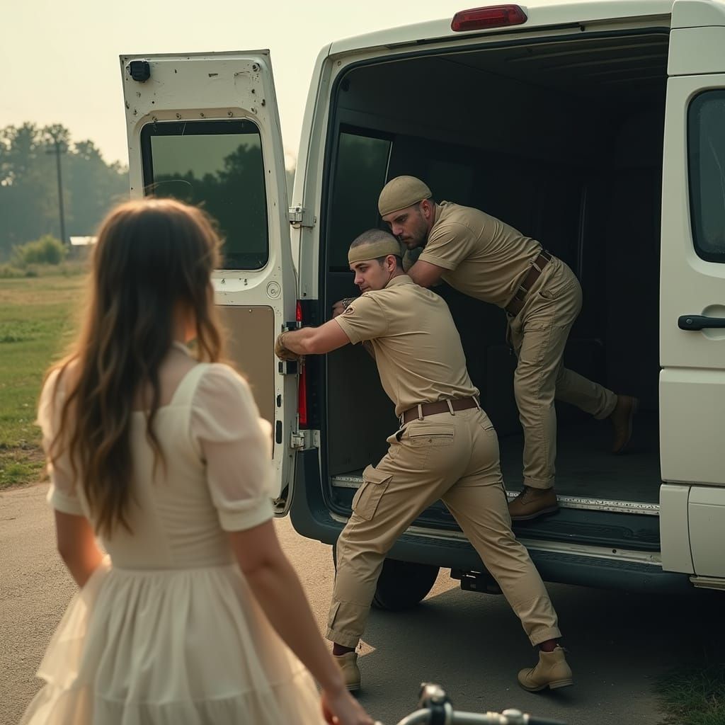 Forced Abduction in a Gritty, Cinematic Landscape