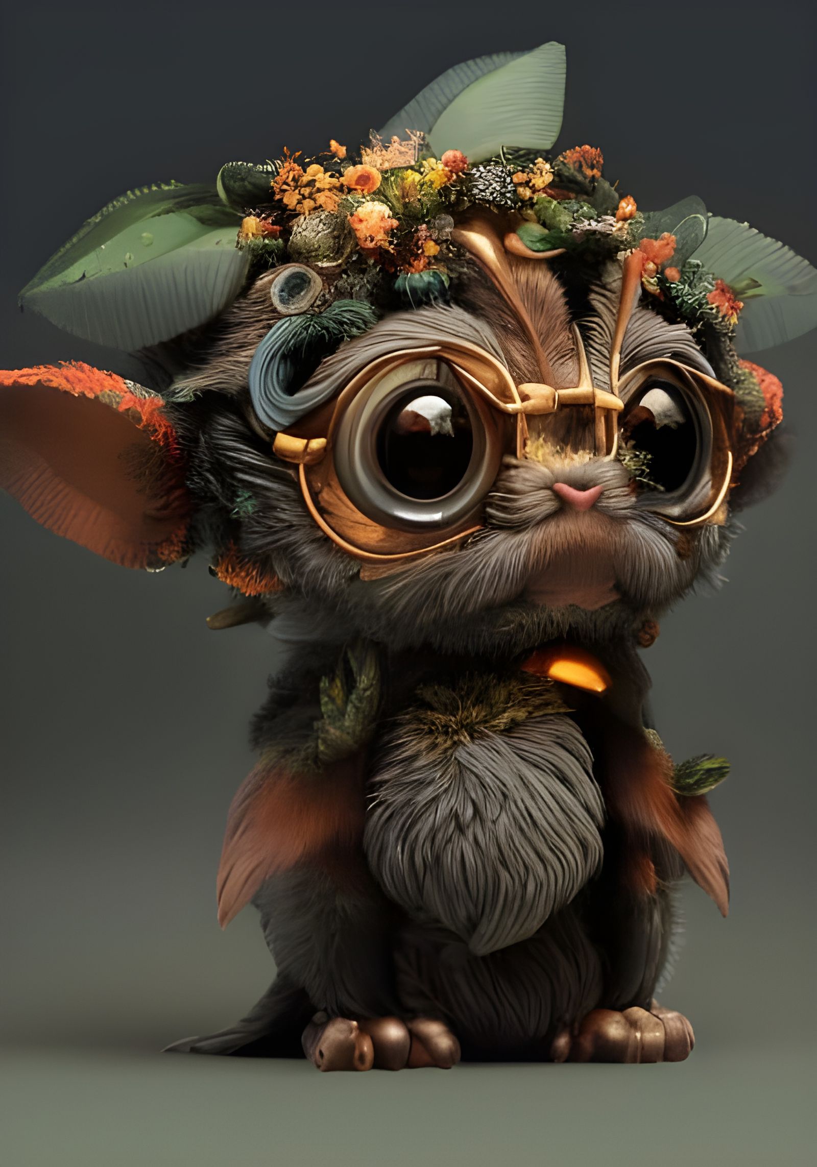 Little forest creature