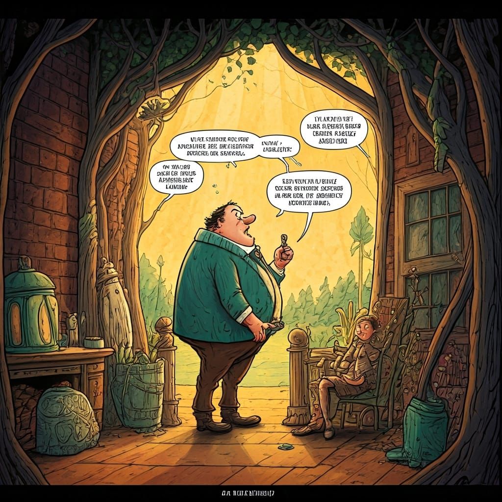 Vibrant Wordsmiths Conjuring Witty Wordplay