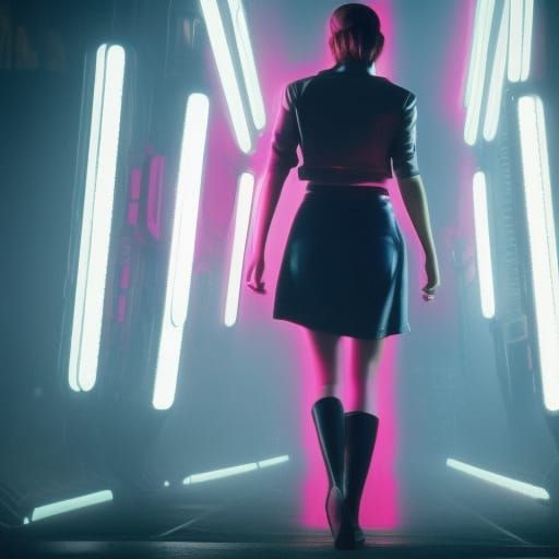 Emma Watson as Cyberpunk Detective in Blade Runner Film