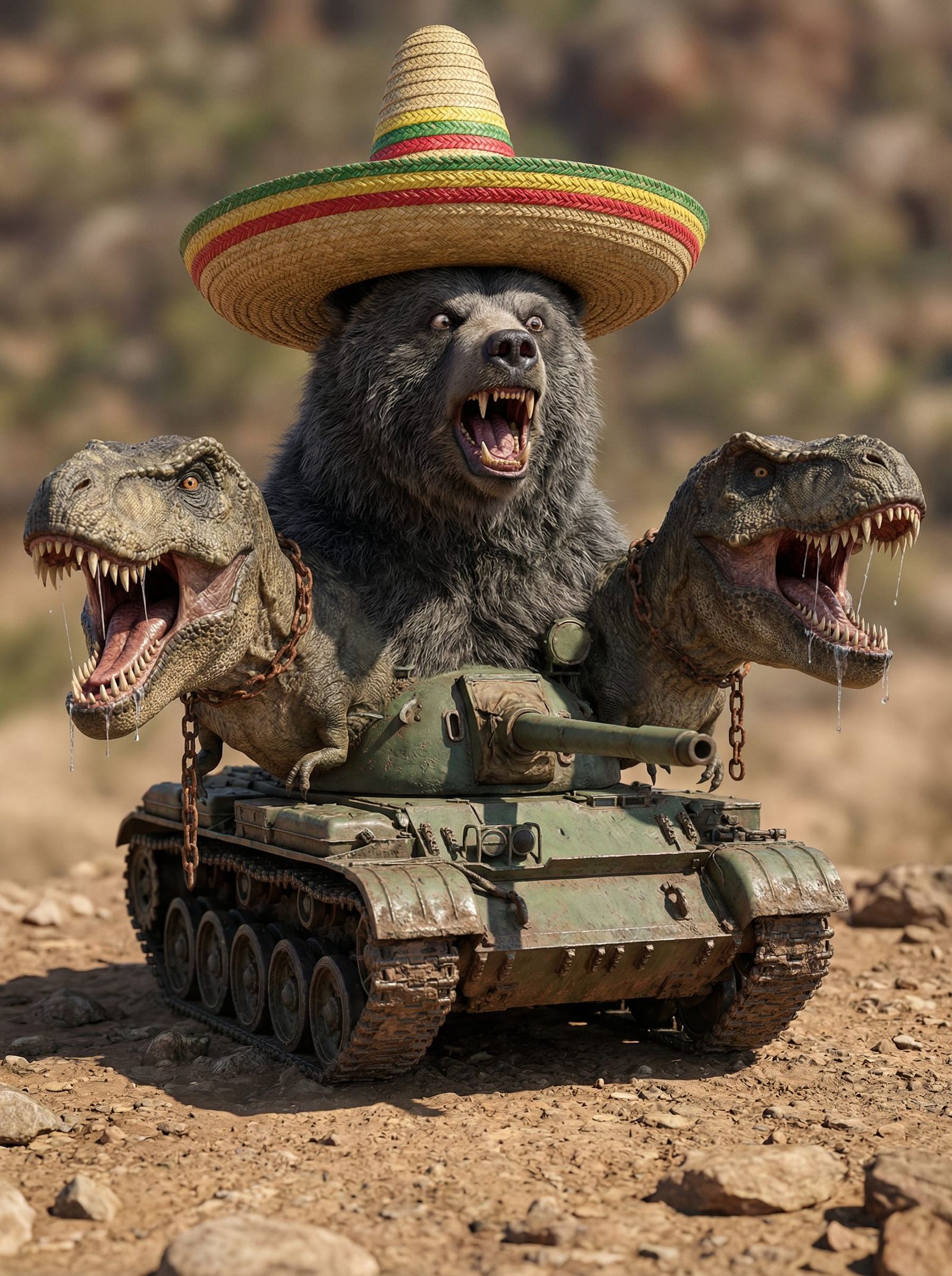 Hyperrealistic Creature With Natural Lighting