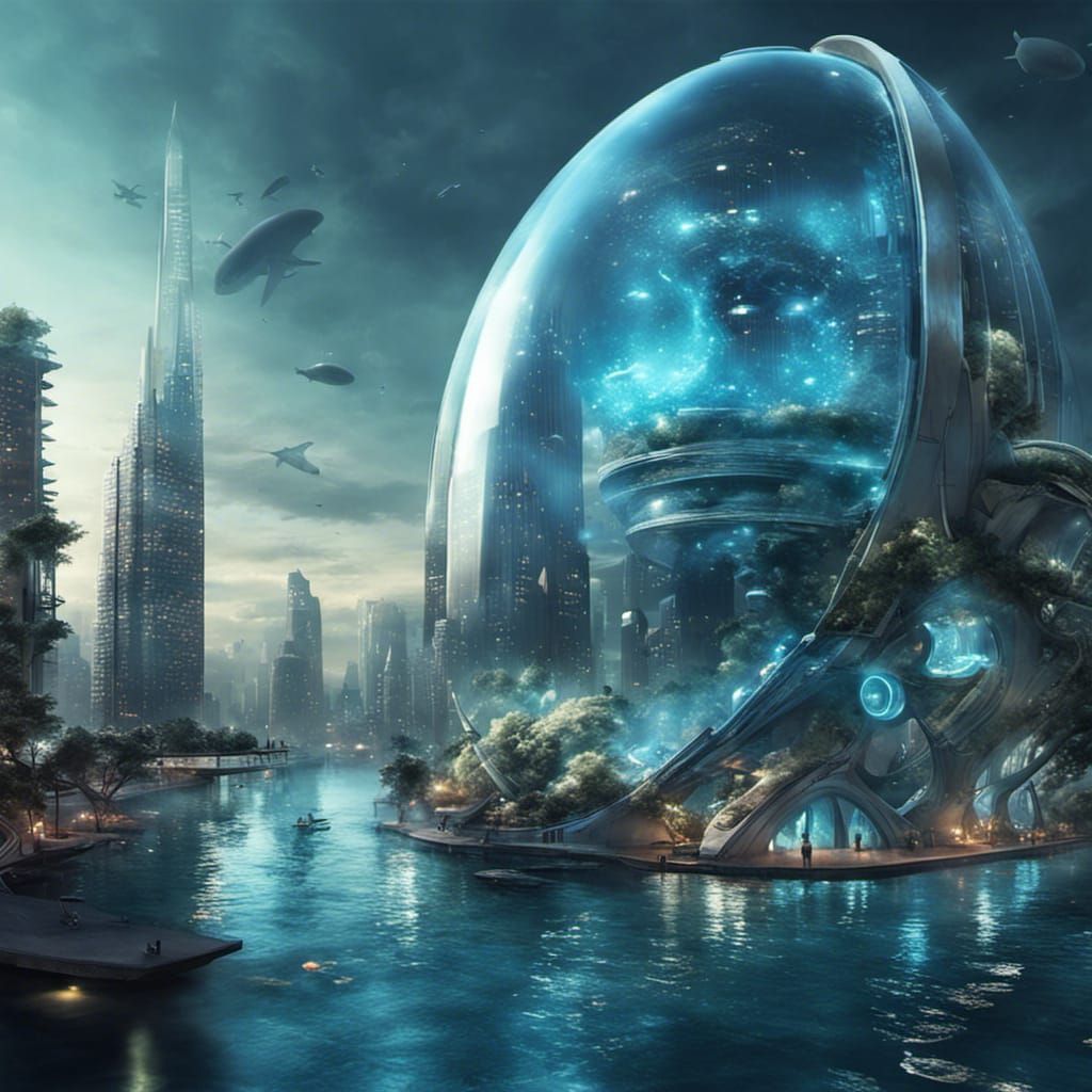 Spectacular Undersea Metropolis of the Future