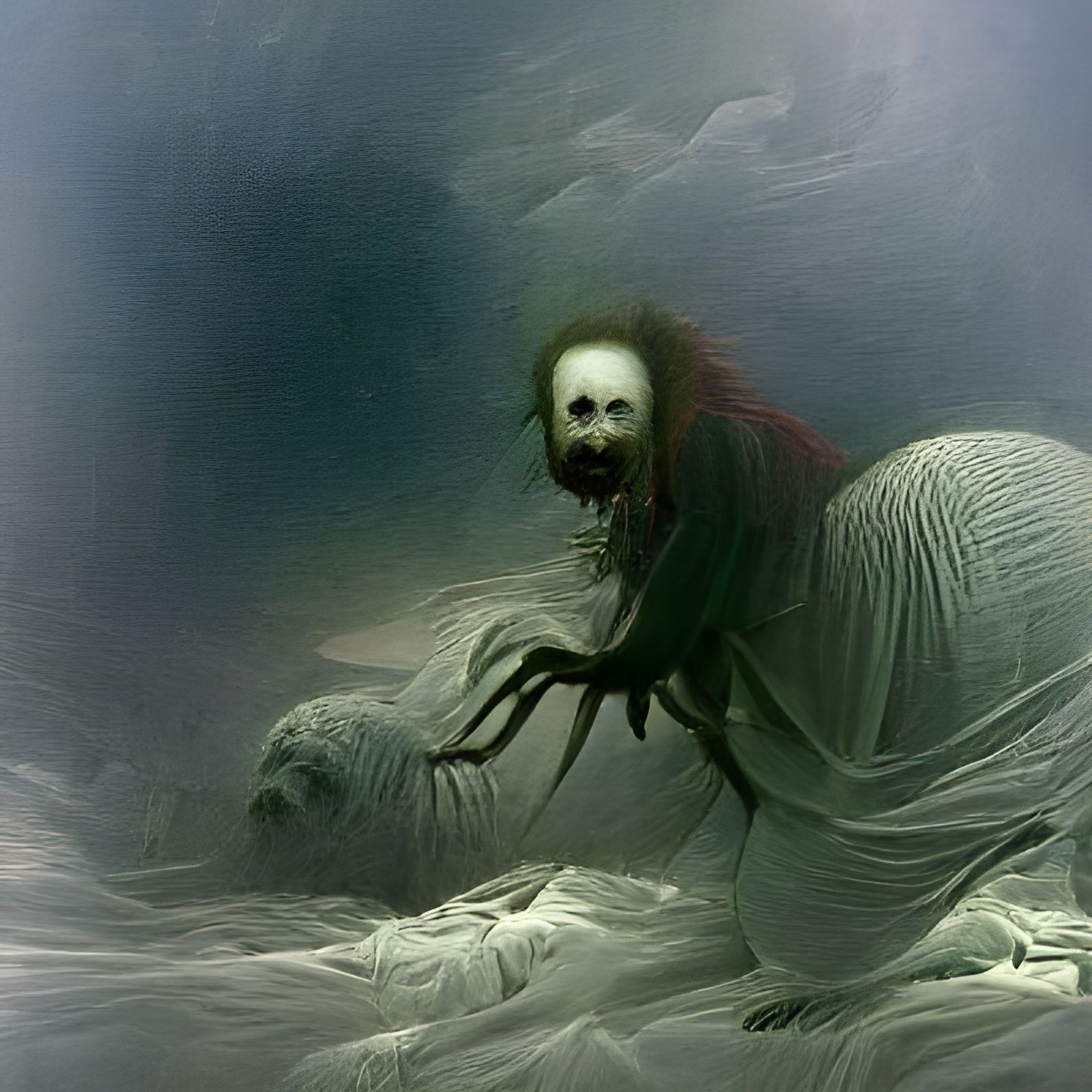 Horrific Monster in the Style of Doré