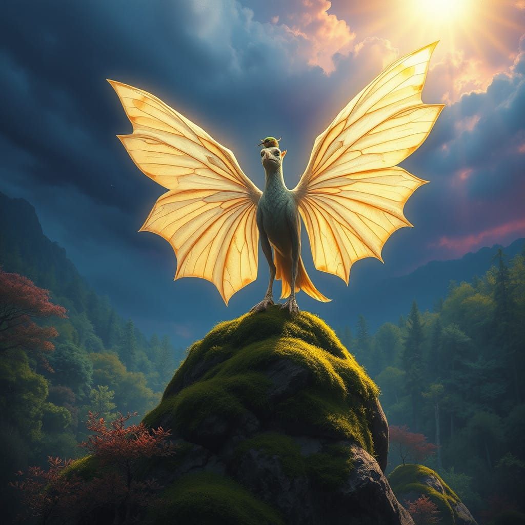 Majestic Sekáč Drápkem in Enchanted Forest Realm