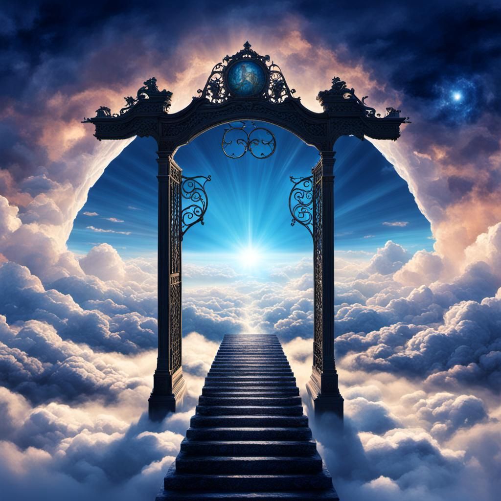 Heaven's Gate: An AI Interpretation