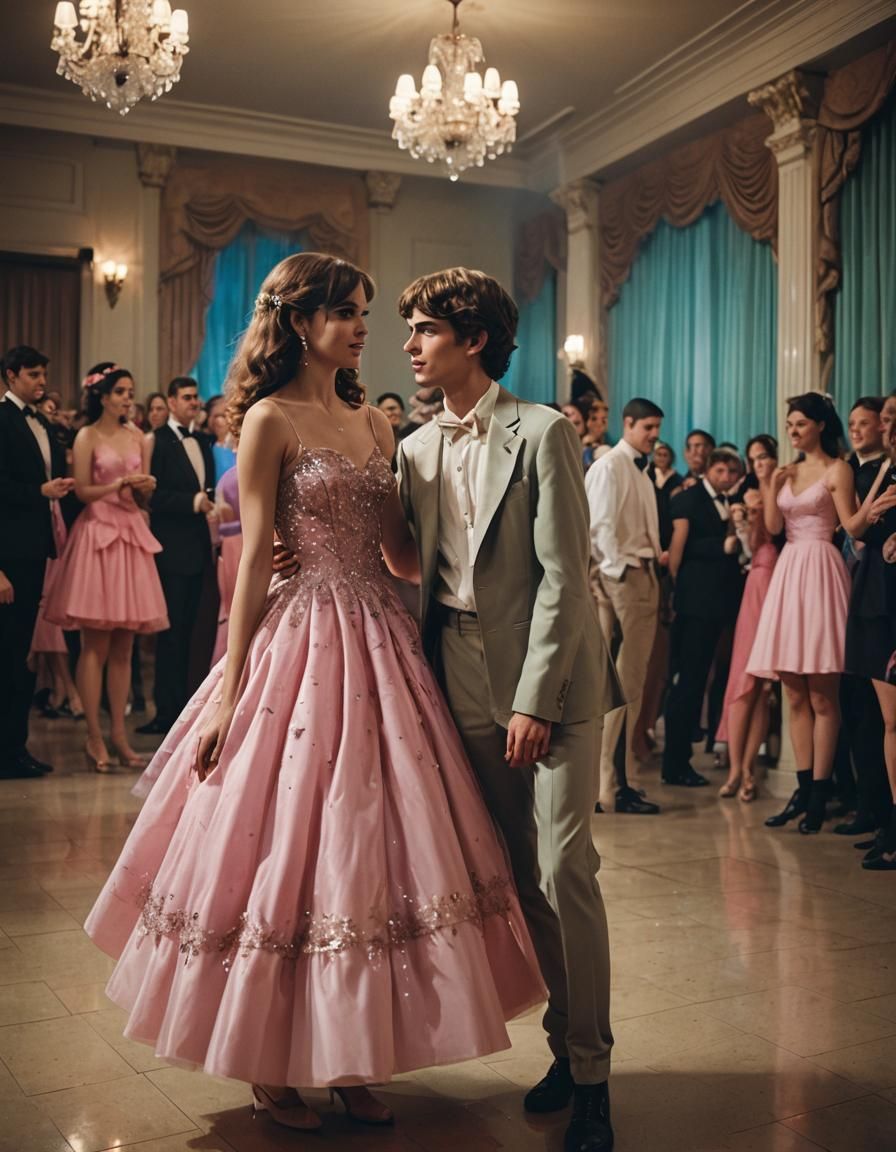 Role Reversal Dance: Cinematic Film Still