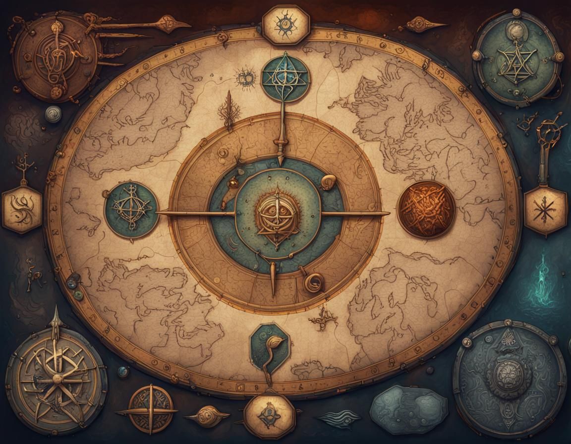 Mystic map - Can you unravel the secret ?