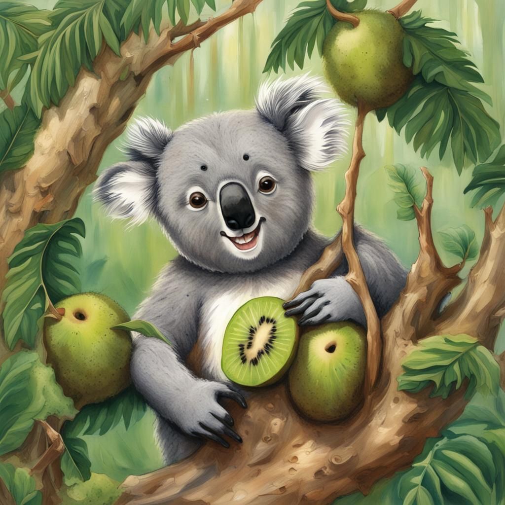 King, Kiwi Fruit, and Koala Bear Encounter