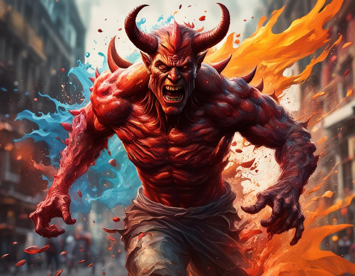 running with the devil