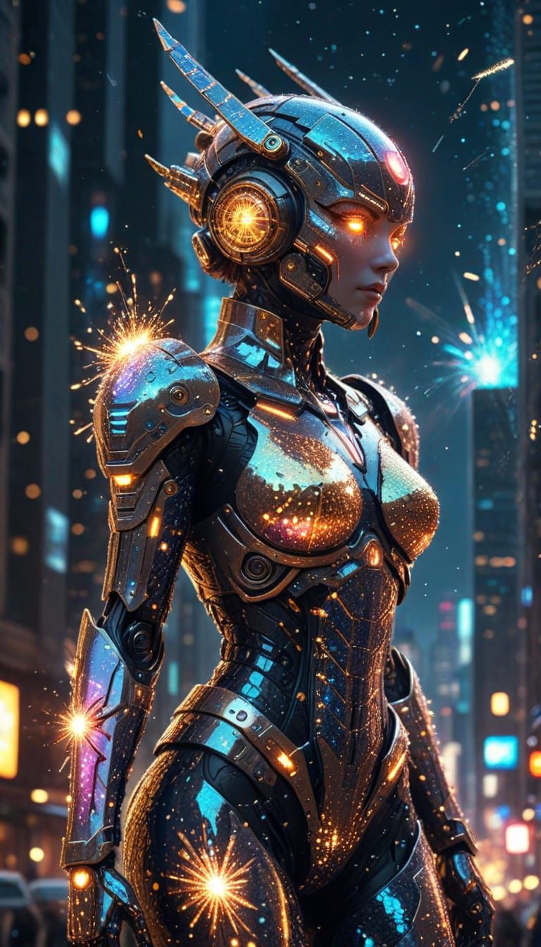 biomechanical humanoid.