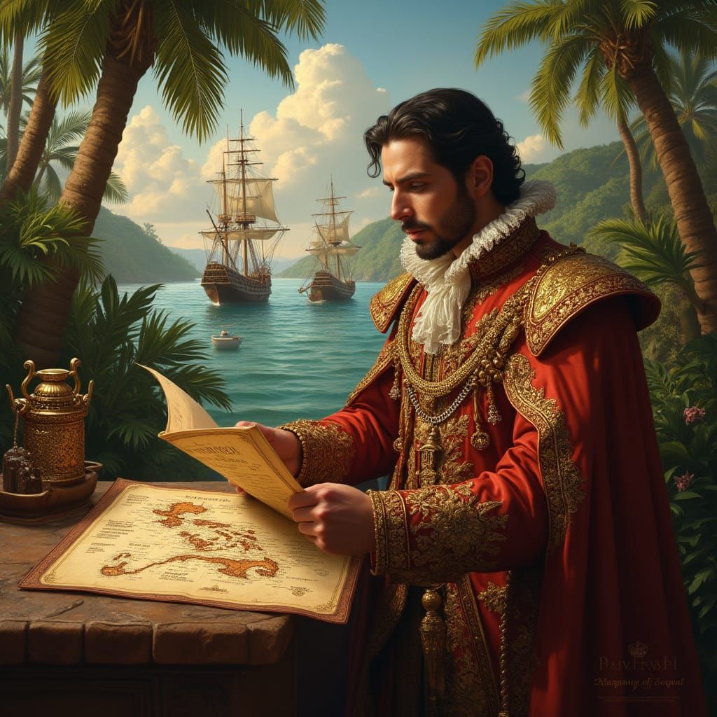 King Philip II Studies Philippine Map